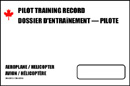 TC Pilot Training Record - Aeroplane and Helicopter